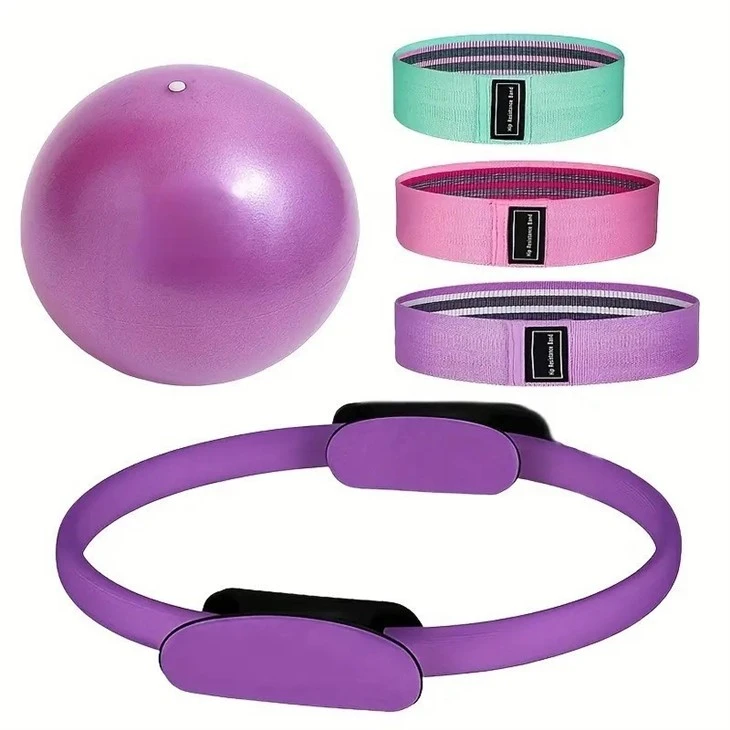 CHOOYOU 5-Piece Durable EVA Pilates Ring Set factory