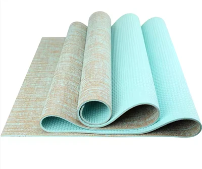 CHOOYOU De-koulè PVC Yoga Mat